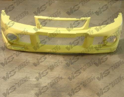 Mitsubishi Mirage 4DR VIS Racing Evolution 6 Front Bumper - 97MTMIR4DEVO6-001