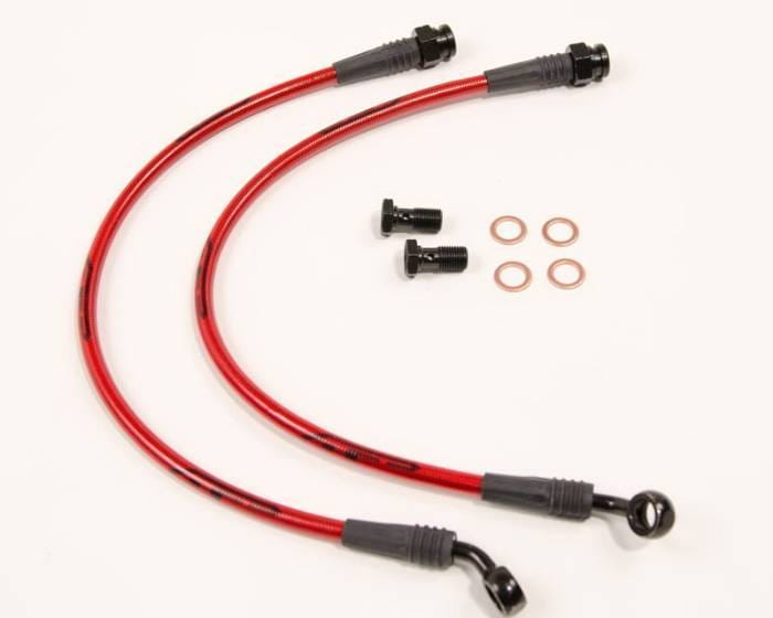 Hyundai Genesis Agency Power Steel Braided Brake Lines - Rear - AP-BK-410