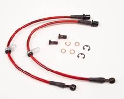 Subaru Legacy Agency Power Steel Braided Brake Lines - Front - AP-BL-405