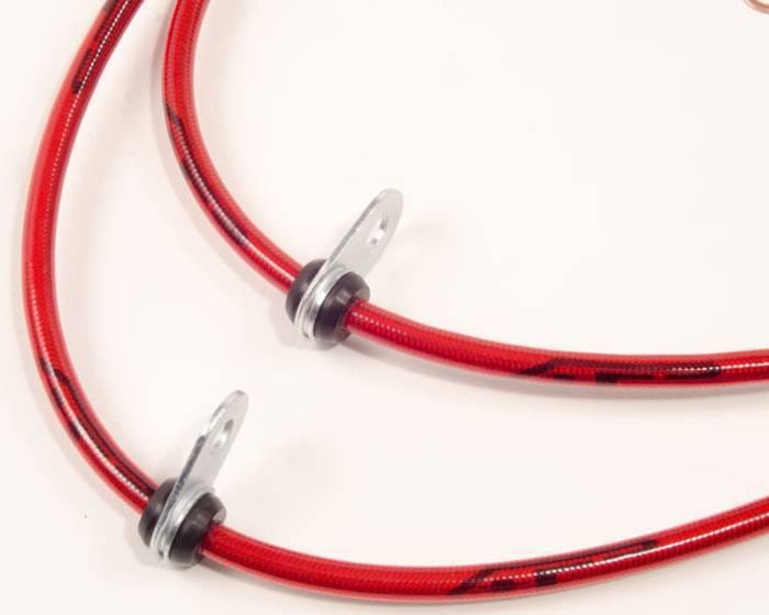 Subaru Legacy Agency Power Steel Braided Brake Lines - Front - AP-BL-405 thumbnail 4