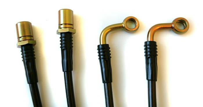 Subaru Legacy Agency Power Steel Braided Brake Lines - Rear - AP-BL-410 thumbnail 5