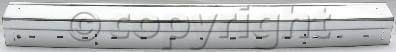 REAR BUMPER CHROME