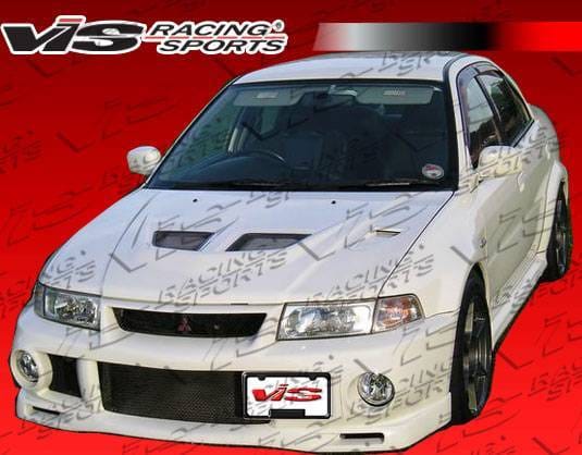 Mitsubishi Mirage 4DR VIS Racing EVO 6 Widebody Front Bumper - 97MTMIR4DJE6WB-001