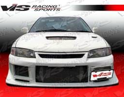 Mitsubishi Mirage 4DR VIS Racing J Speed Front Bumper - 97MTMIR4DJJSP-001