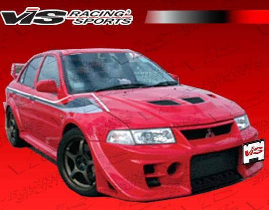 Mitsubishi Mirage 4DR VIS Racing Walker GT Front Bumper - 97MTMIR4DJWGT-001