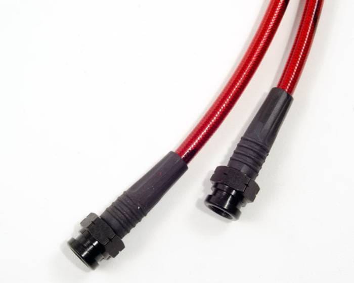 Mitsubishi Evolution 8 Agency Power Steel Braided Brake Lines - Front - AP-CT9A-405 thumbnail 2