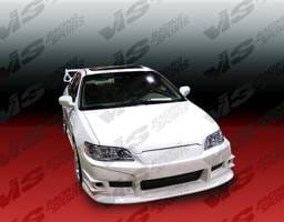 Honda Accord 2DR & 4DR VIS Racing Cyber-2 Front Bumper - 98HDACC2DCY2-001