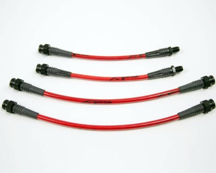 Mitsubishi Eclipse Agency Power Steel Braided Brake Lines - Front - AP-DSM1GA-405