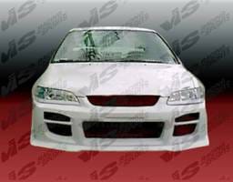 Honda Accord 2DR & 4DR VIS Racing Octane Front Bumper - Polyurethane - 98HDACC2DOCT-001P