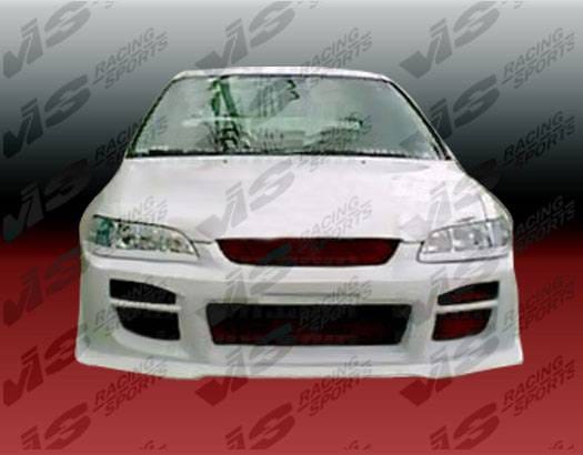 Honda Accord 2DR & 4DR VIS Racing Octane Front Bumper - Polyurethane - 98HDACC2DOCT-001P