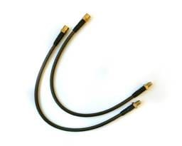 BMW 3 Series Agency Power Steel Braided Brake Lines - Front - AP-E36M3-405