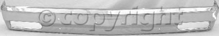 FRONT BUMPER CHROME