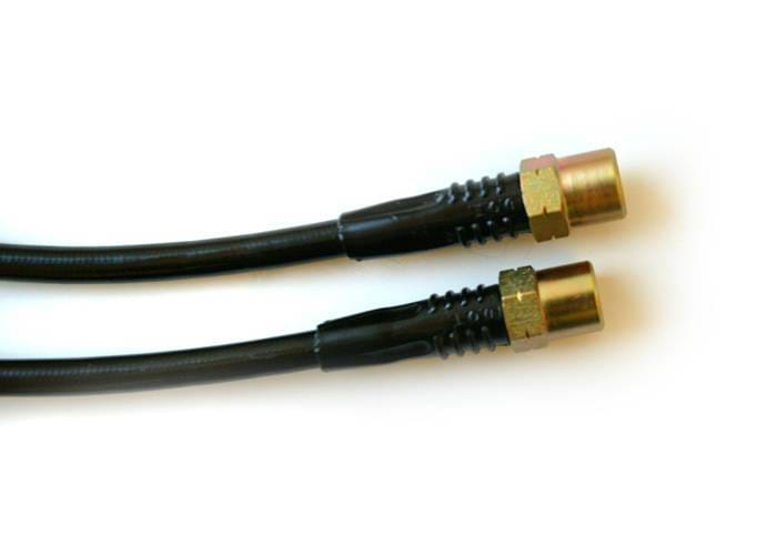 BMW 3 Series Agency Power Steel Braided Brake Lines - Rear - AP-E46M3-410 thumbnail 2