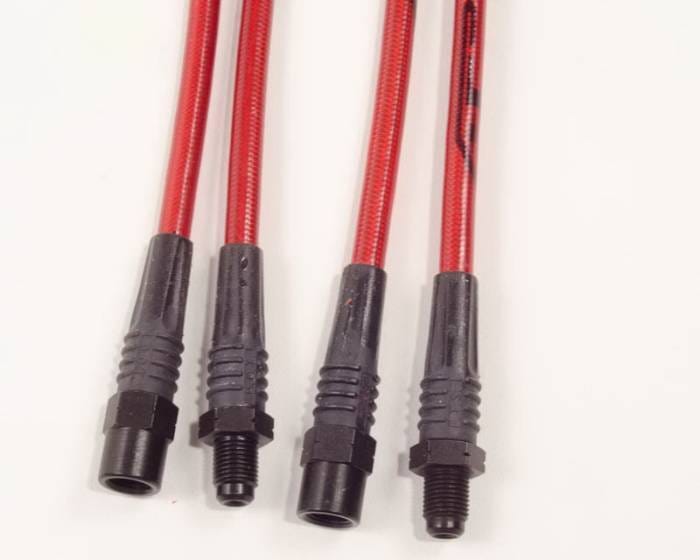 BMW 3 Series Agency Power Steel Braided Brake Lines - Rear - AP-E36M3-410 thumbnail 2