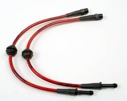 BMW 3 Series Agency Power Steel Braided Brake Lines - Front - AP-E46-405
