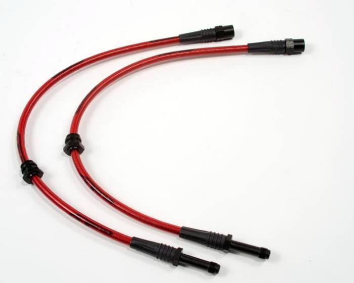 BMW 3 Series Agency Power Steel Braided Brake Lines - Rear - AP-E46-410