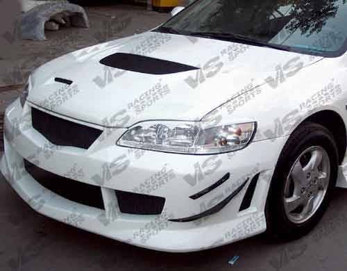 Honda Accord 4DR VIS Racing Techno R Front Bumper - 98HDACC4DTNR-001