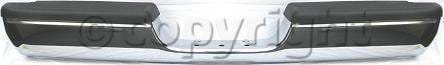 STEP BUMPER OE TYPE CHROME