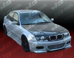 BMW 3 Series 2DR VIS Racing M3 Type-2 Front Bumper - 99BME462DM32-001
