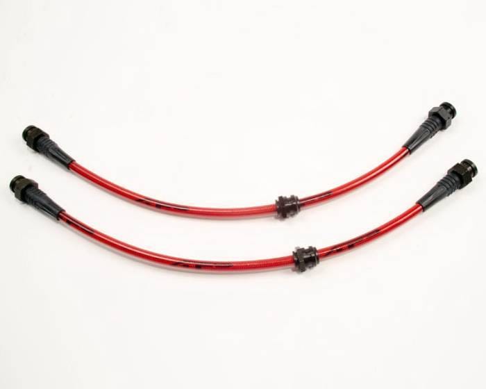Mazda RX-7 Agency Power Steel Braided Brake Lines - Front - AP-FD3S-405