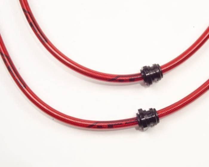 Subaru Impreza Agency Power Steel Braided Brake Lines - Front - AP-GC8-405 thumbnail 3