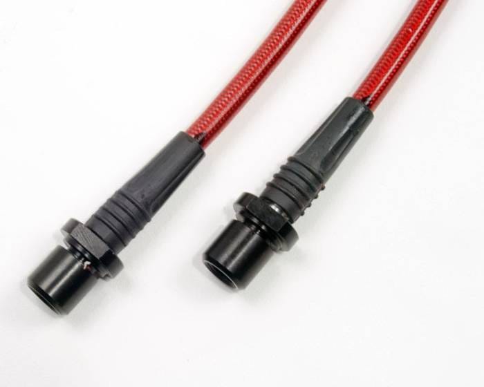 Subaru WRX Agency Power Steel Braided Brake Lines - Rear - AP-GDA-410 thumbnail 4