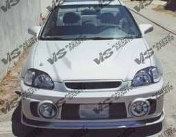 Honda Civic VIS Racing Evo 2 Front Bumper - 99HDCVC2DEVO2-001