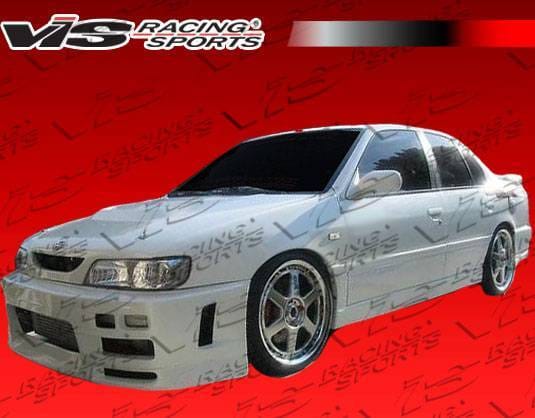 Infiniti G20 VIS Racing R34 Front Bumper - 99ING204DR34-001