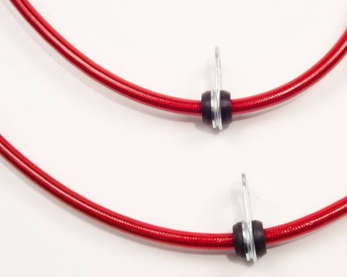 Subaru WRX Agency Power Steel Braided Brake Lines - Front - AP-GDBC-405 thumbnail 2
