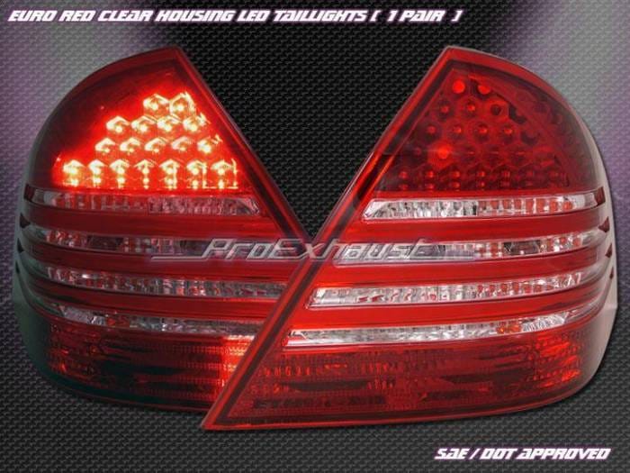 W203 LED Tail Clear