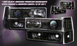 Black Halo Headlights COMBO