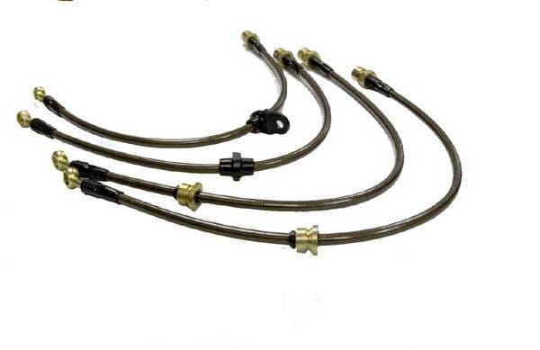 Ford Mustang Agency Power Steel Braided Brake Lines - Front - AP-MC9498-405 thumbnail 2