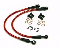 Ford Mustang Agency Power Steel Braided Brake Lines - Front - AP-MC9904-405