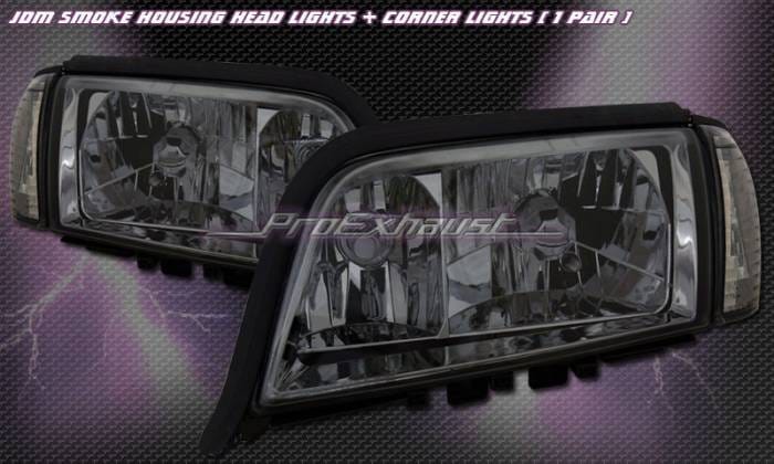 JDM Smoke Headlights With Corner