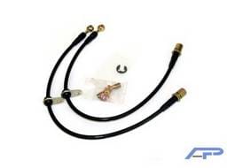 Subaru WRX Agency Power Steel Braided Brake Lines - Rear - AP-GRB-410