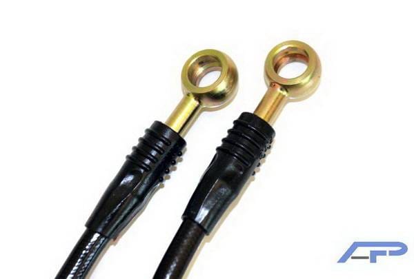 Subaru WRX Agency Power Steel Braided Brake Lines - Rear - AP-GRB-410 thumbnail 2