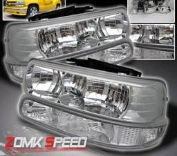 Chrome Clear Headlights Combo