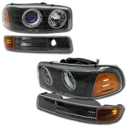 Black Pro Headlights Combo