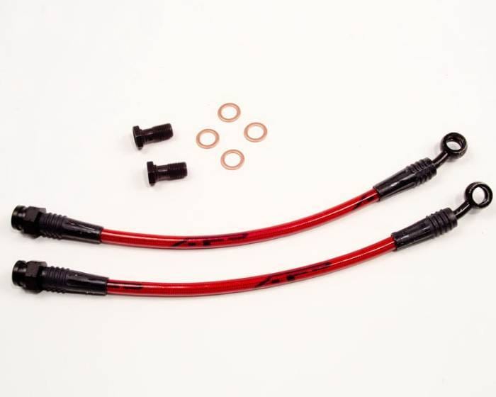 Mazda RX-8 Agency Power Steel Braided Brake Lines - Rear - AP-RX8-410