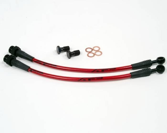 Nissan S13 Agency Power Steel Braided Brake Lines - Rear - AP-S13-410