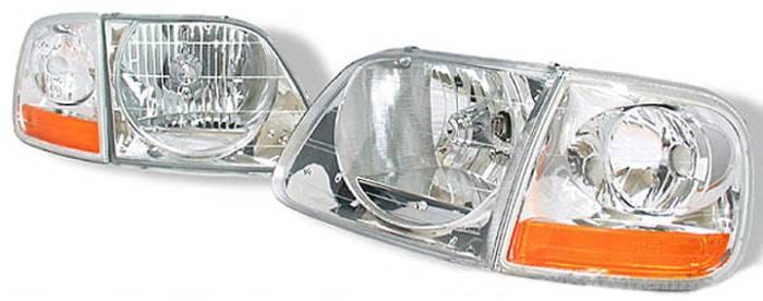 Euro Clear Headlights With Corner