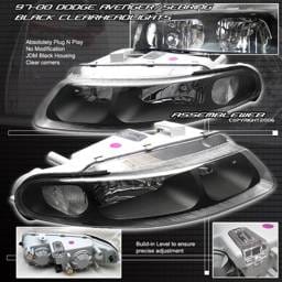 Black Diamond Headlights - Amber Corners