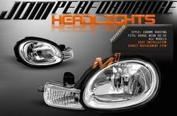 Chrome Headlights With Corner