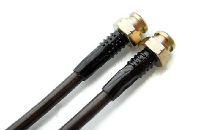 Nissan 350Z Agency Power Steel Braided Brake Lines - Rear - AP-Z33B-410 thumbnail 3