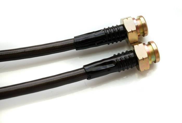 Nissan 350Z Agency Power Steel Braided Brembo Brake Lines - Front - AP-Z33B-405 thumbnail 3