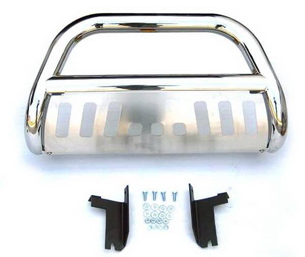Mitsubishi Raider 4 Car Option Stainless Steel Bull Bar - BB-DG-0102