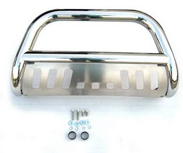 Nissan Titan 4 Car Option Stainless Steel Bull Bar - BB-NS-0130
