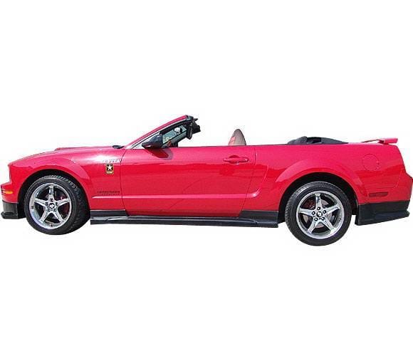 Ford Mustang 4 Car Option Polyurethane Side Skirts - BLS-FM05V6-PU