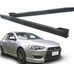 Mitsubishi Lancer 4 Car Option Polyurethane Side Skirts - BLS-ML08T-PU