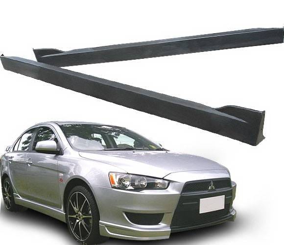 Mitsubishi Lancer 4 Car Option Polyurethane Side Skirts - BLS-ML08T-PU